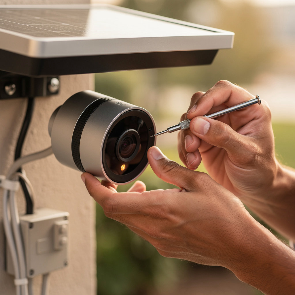 Halcyon Mobile Security Solutions advanced security technology and integrated surveillance system control panel in San Diego